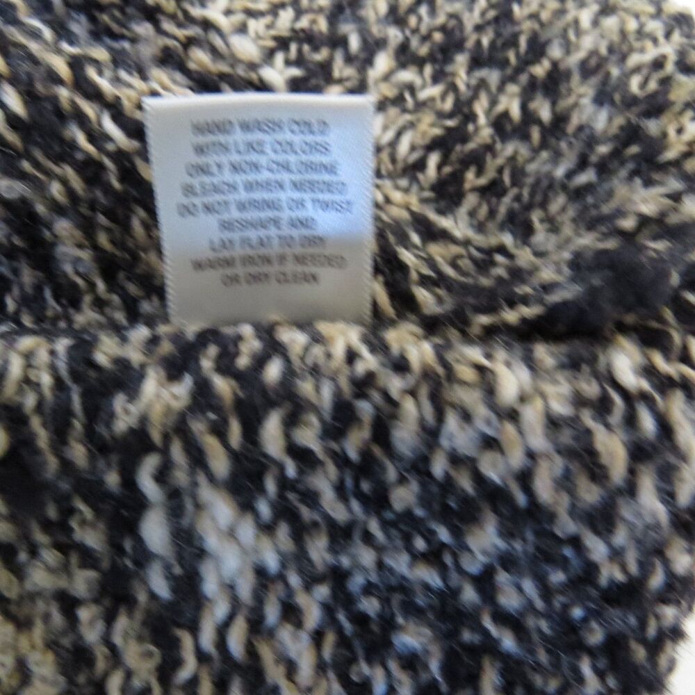 Dress Barn Women's Marled Long Cardigan Wool blend brown/tan Large EUC - Picture 8 of 9